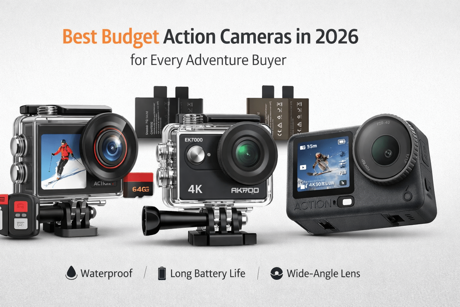 Best Budget Action Cameras in 2026