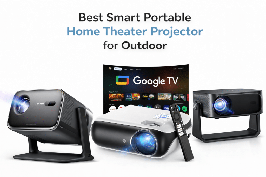 Best Smart Portable Home Theater Projector for Outdoor
