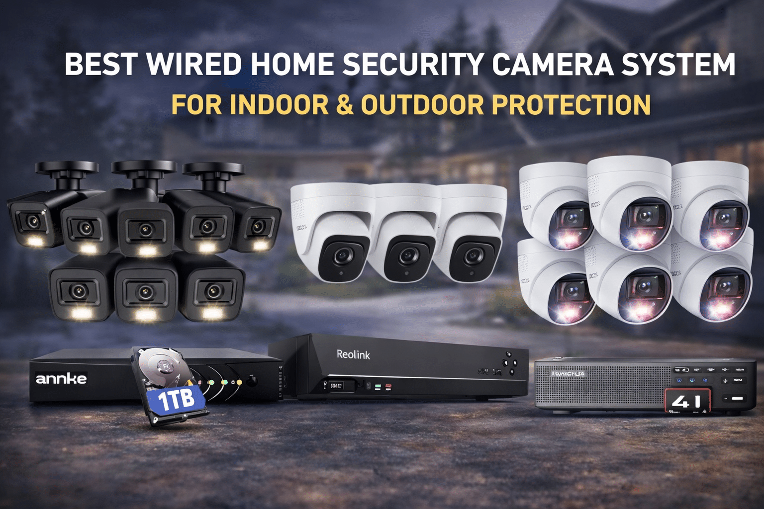 Best Wired Home Security Camera System