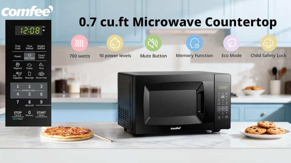 Comfee Countertop Microwave Oven Review