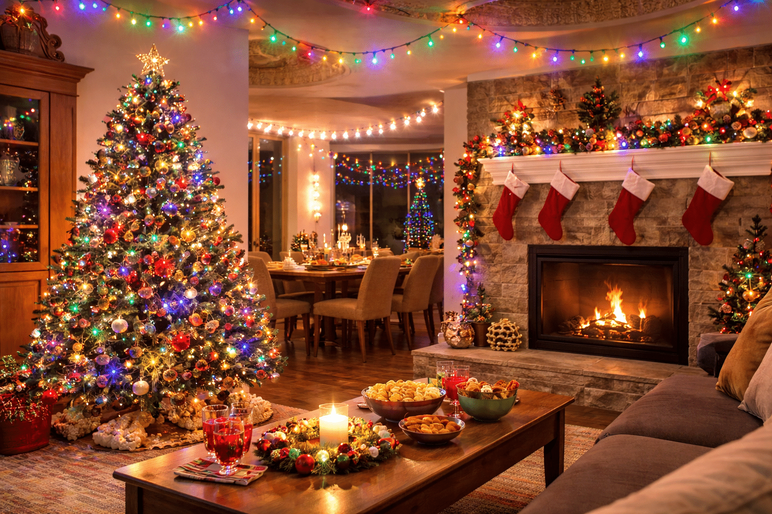 Multi-Color Christmas LED Lights