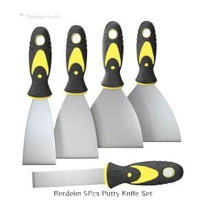 Rerdeim 5Pcs Putty Knife Set