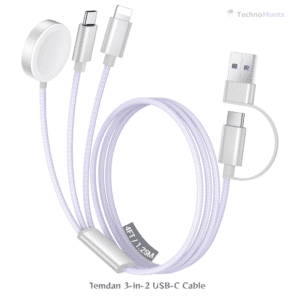 Temdan 3-in-2 USB-C Cable