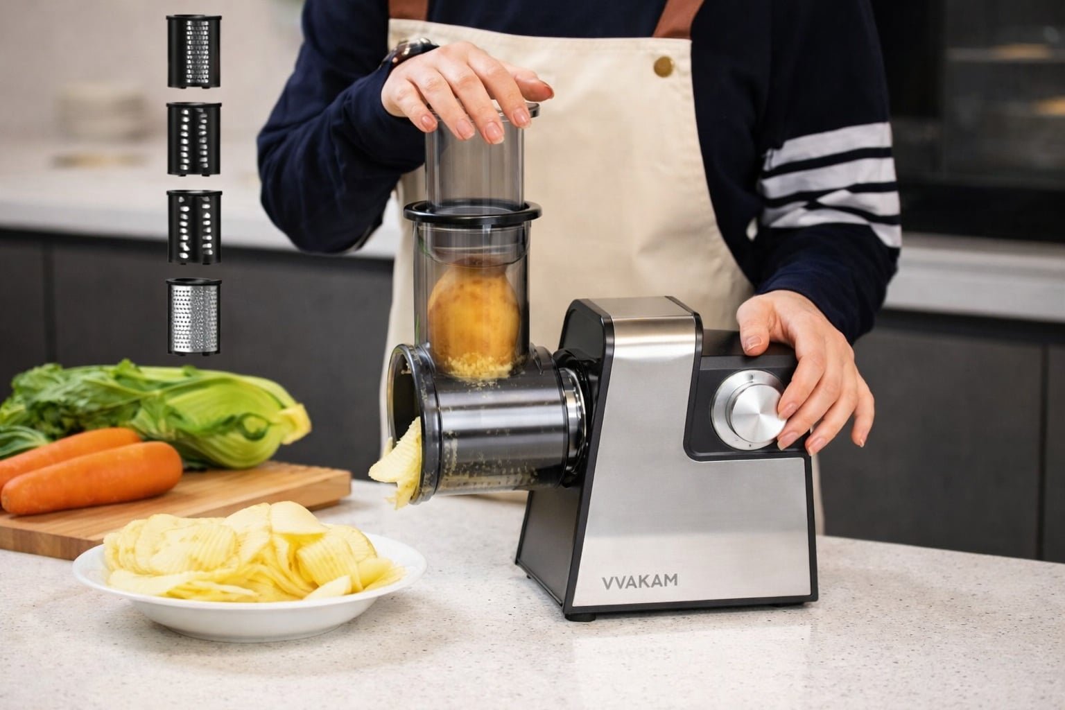 Best Electric Food Grater For Cheese & Veg