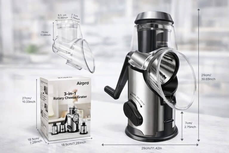 Best Stainless Steel Rotary Cheese Grater