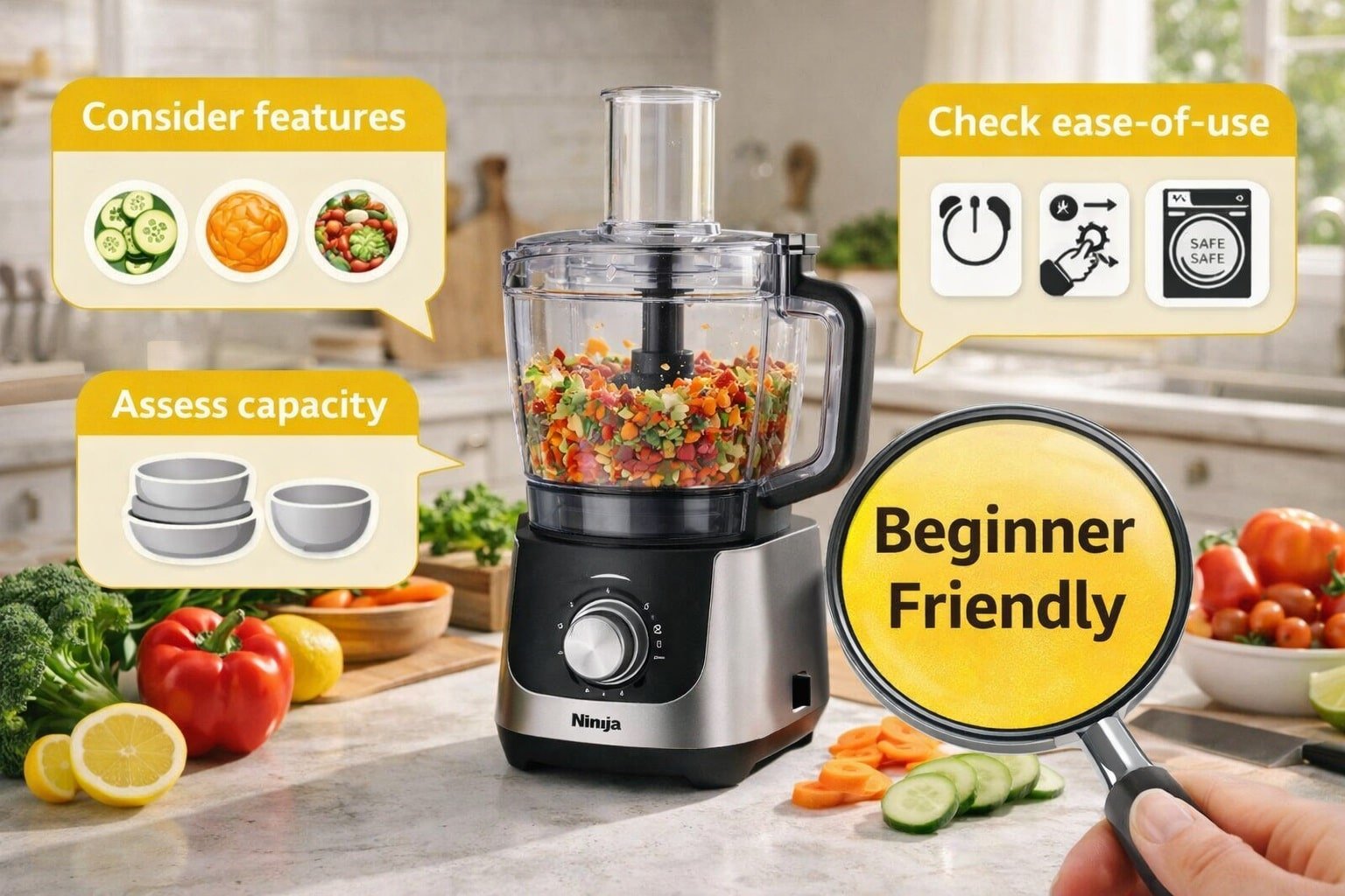 How to Choose Best Food Processor For Beginners