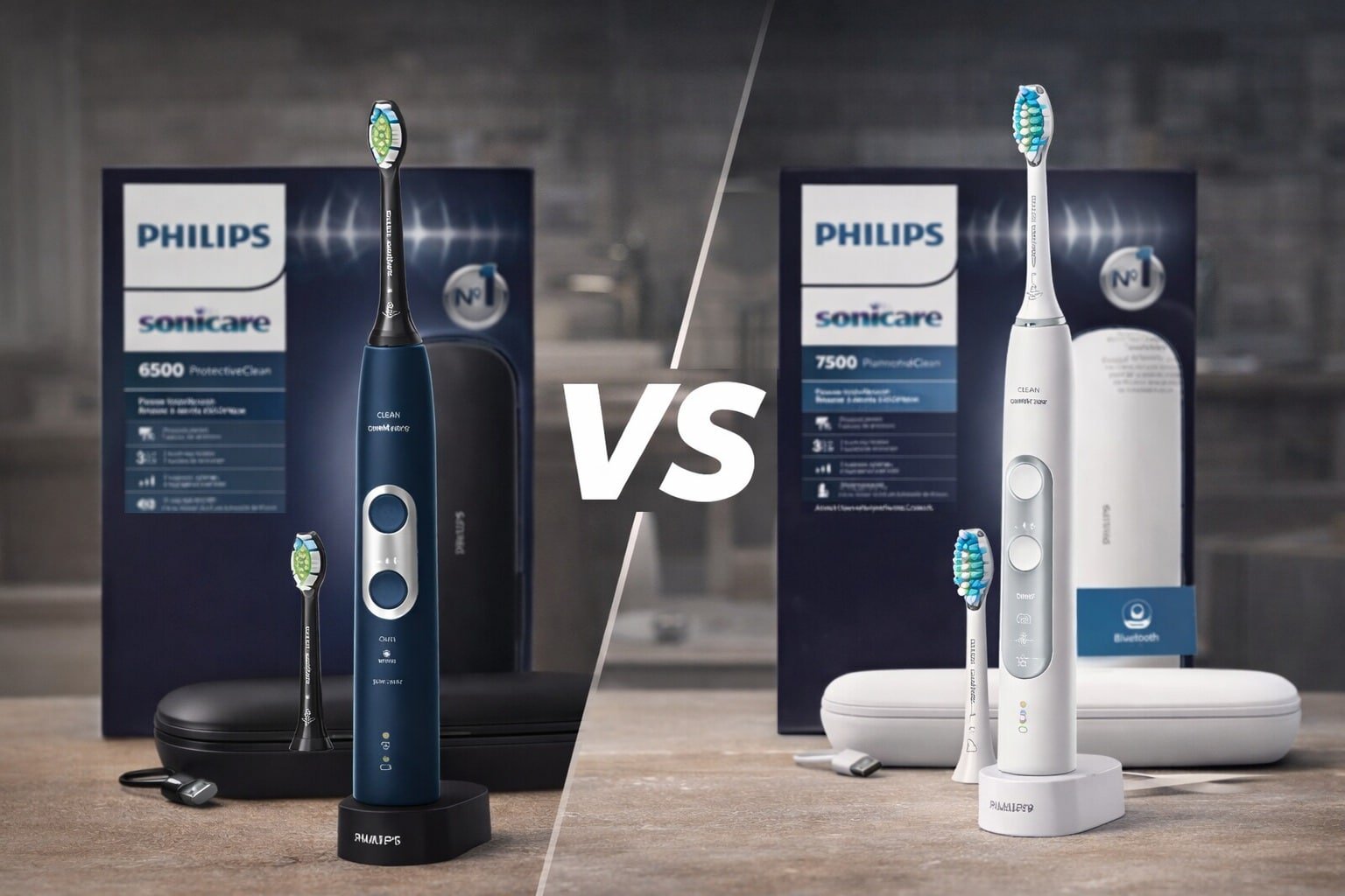 Philips Sonicare 6500 Vs 7500 Toothbrush