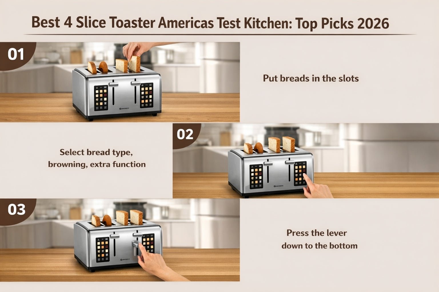 Best 4 Slice Toaster Americas Test Kitchen