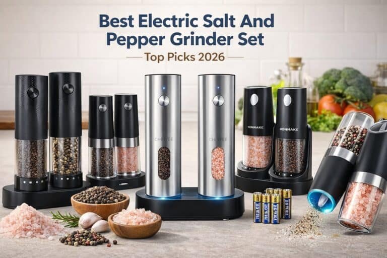 Best Electric Salt And Pepper Grinder Set