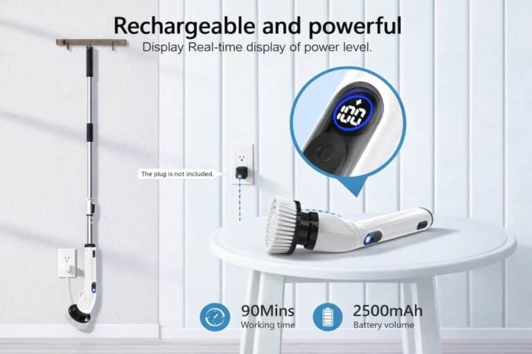 Best Electric Spin Scrubber For Bathroom & Kitchen