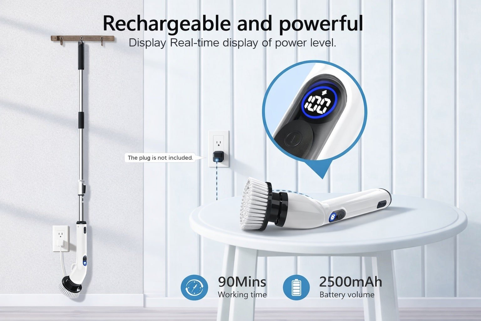 Best Electric Spin Scrubber For Bathroom & Kitchen