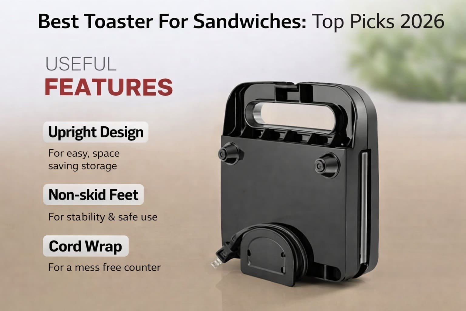 Best Toaster For Sandwiches Makers