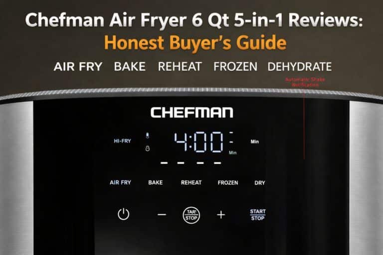 Chefman Air Fryer 6 Qt 5-in-1 Reviews