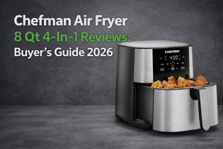 Chefman Air Fryer 8 Qt 4-In-1 Reviews
