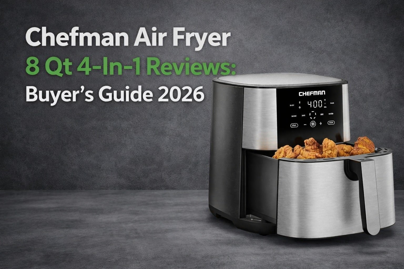 Chefman Air Fryer 8 Qt 4-In-1 Reviews