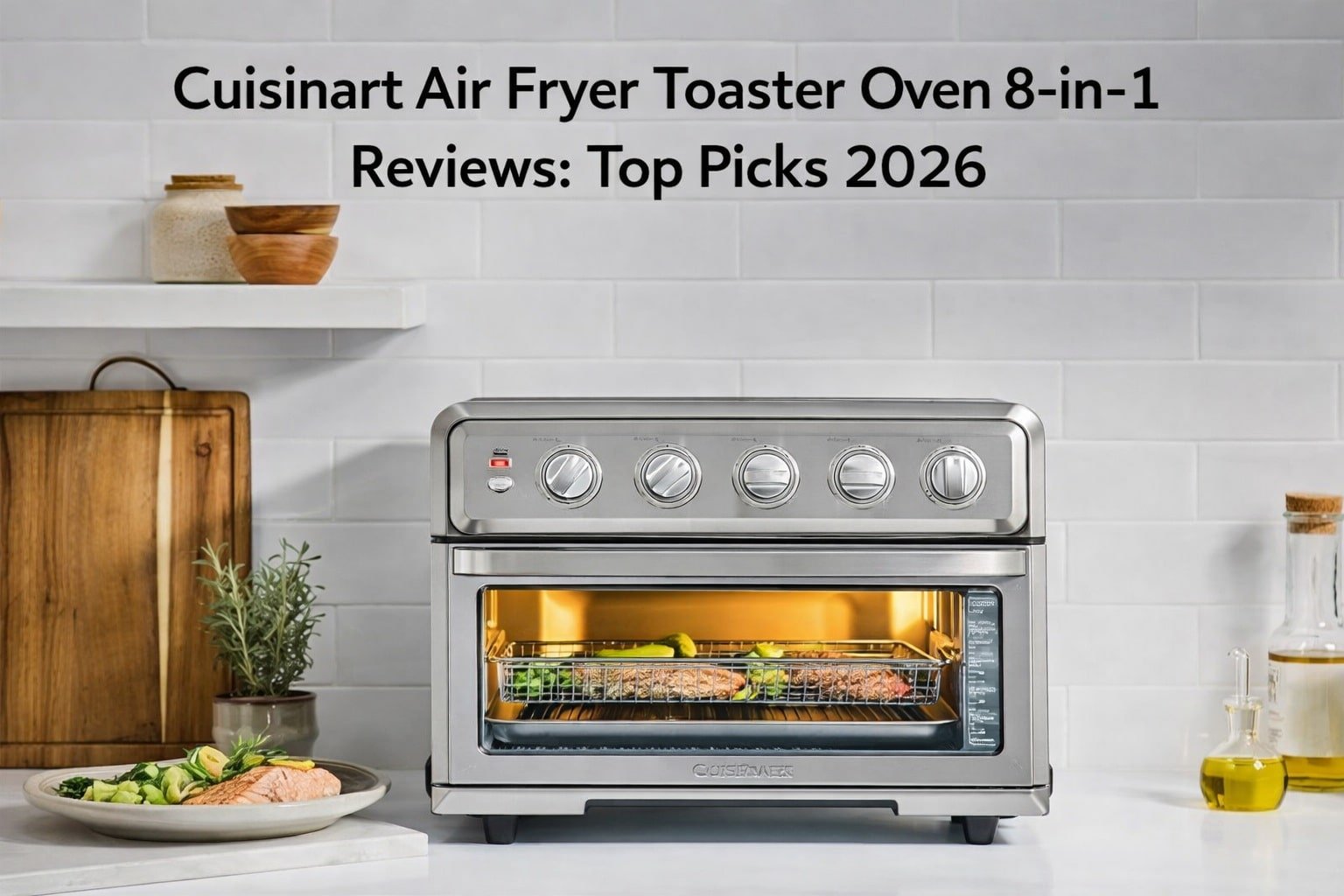 Cuisinart Air Fryer Toaster Oven 8-in-1 Reviews