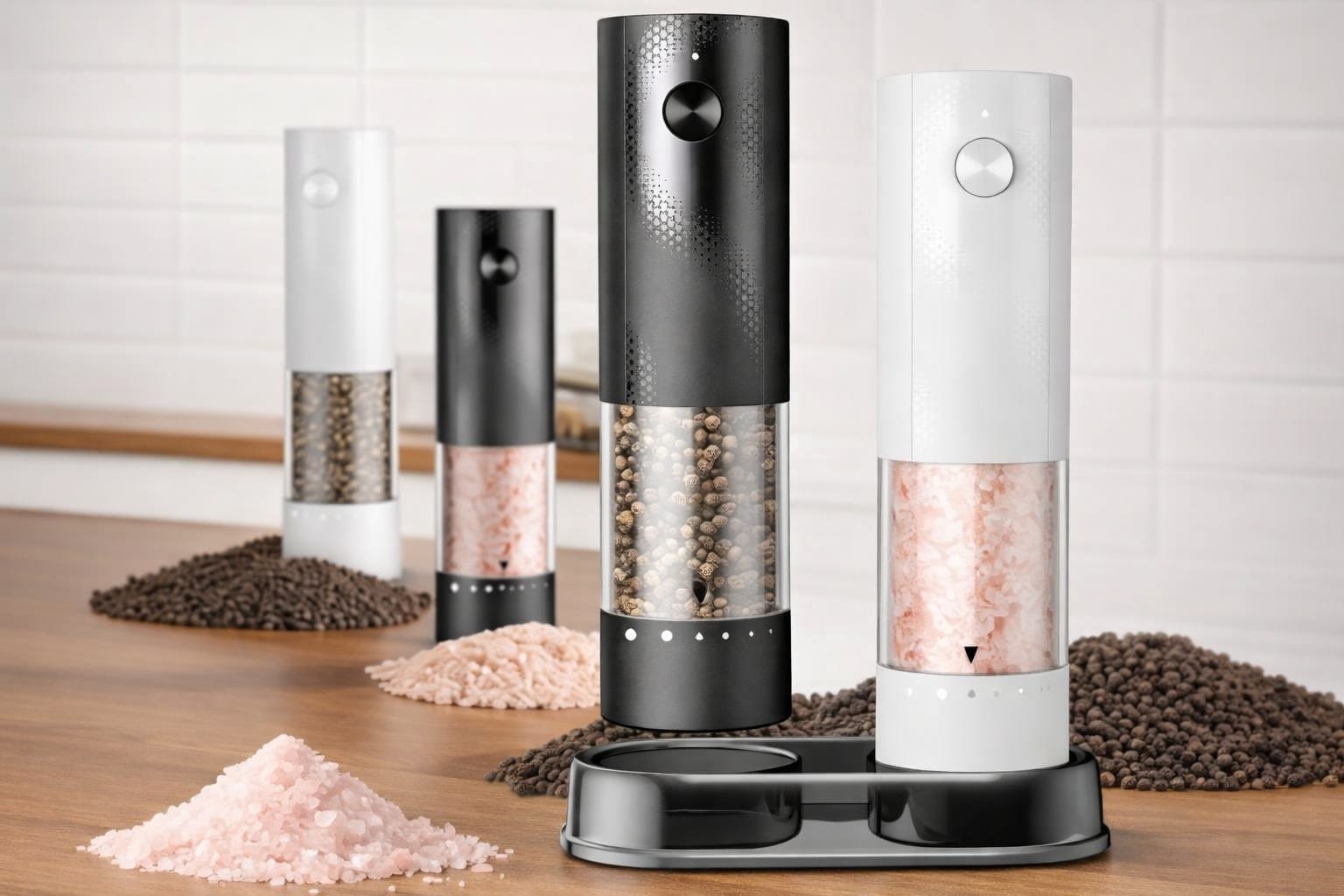 Gaivis Electric Salt And Pepper Grinder Set Reviews