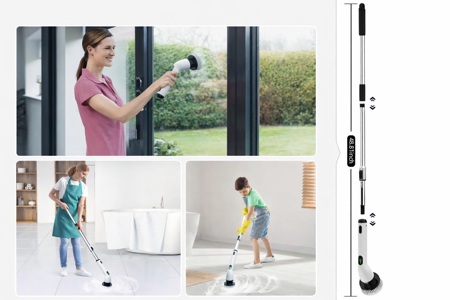 How To Use Electric Spin Scrubber