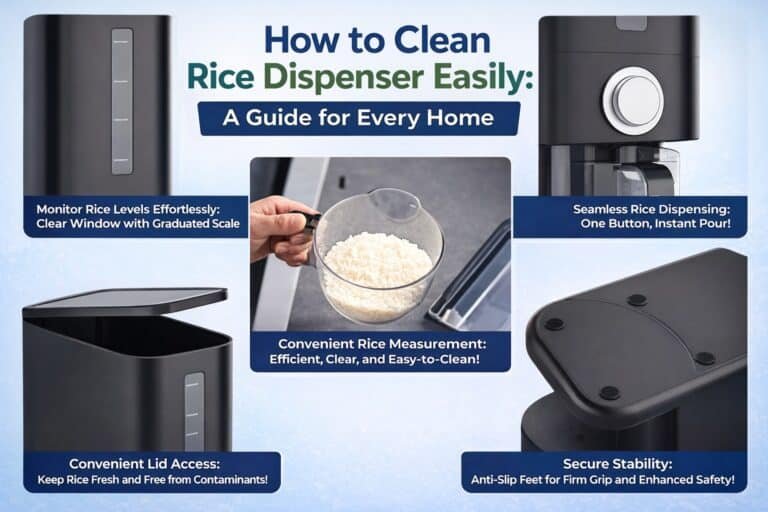 How to Clean Rice Dispenser