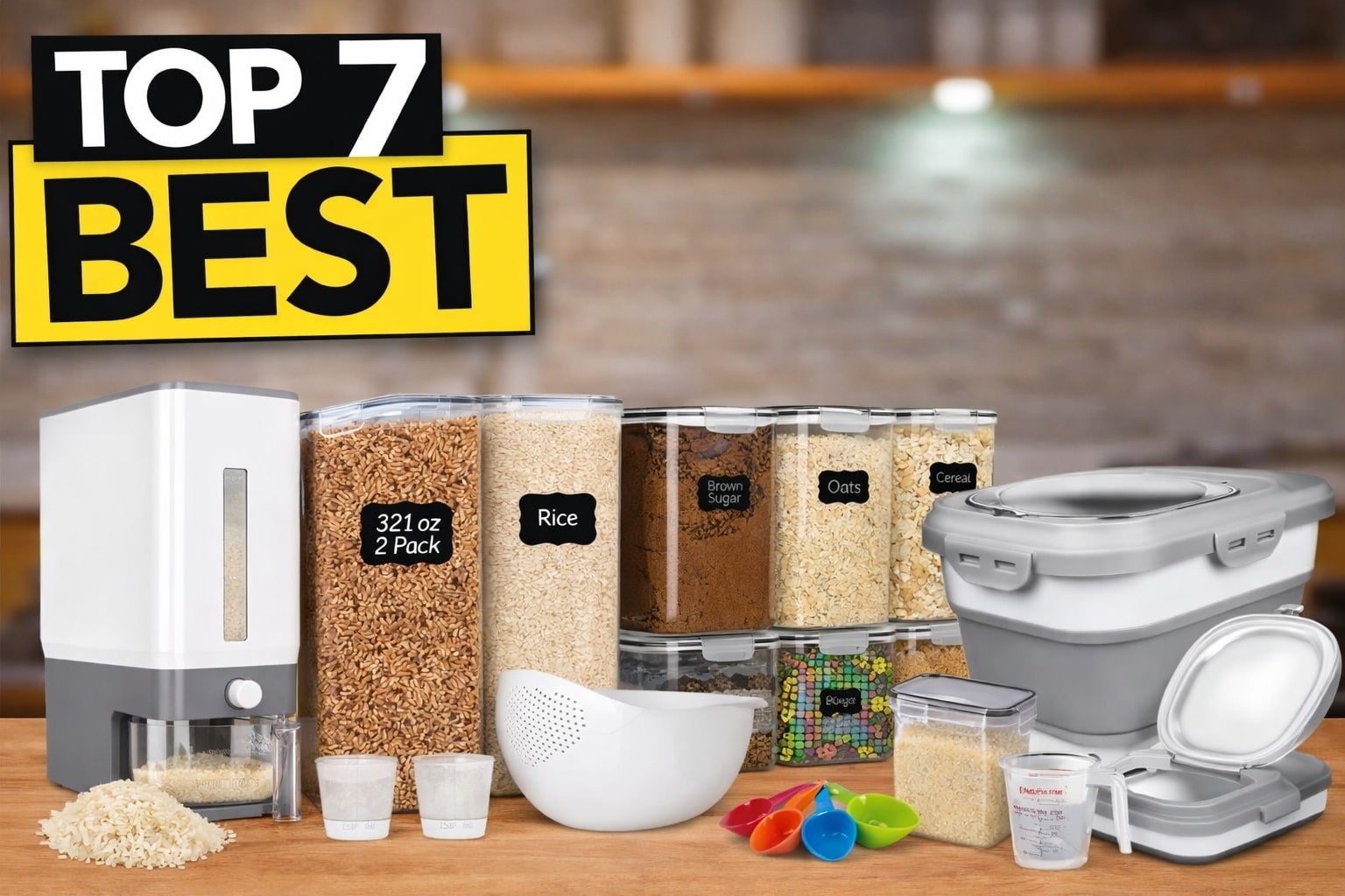 Top 7 Best Rice Storage Containers