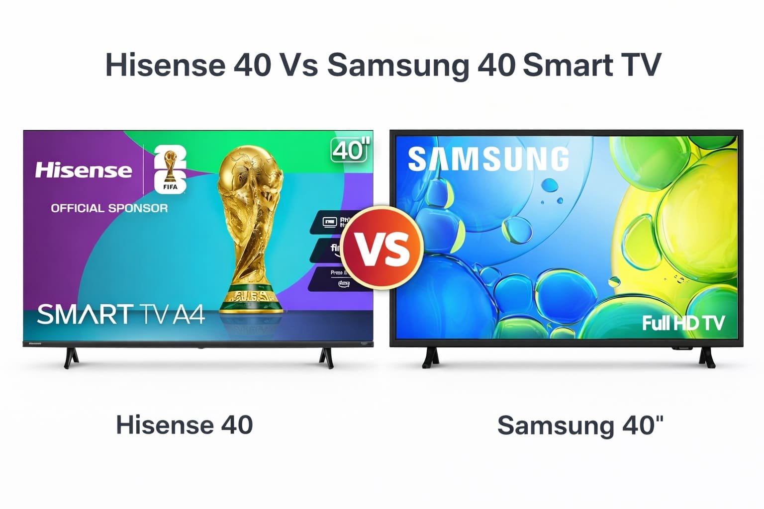 Hisense 40 Vs Samsung 40 Smart TV