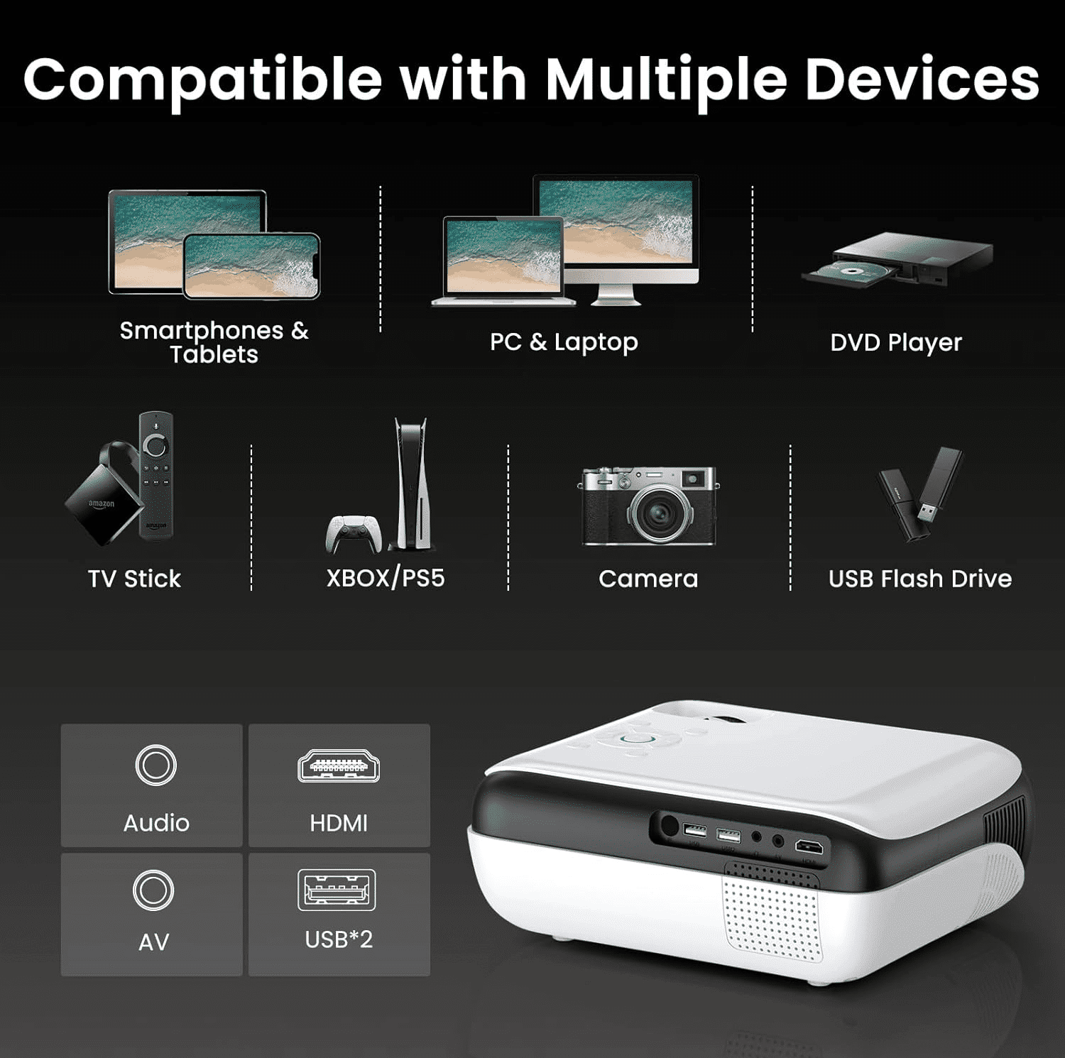 HAPPRUN-Native-1080P-Bluetooth-Projector