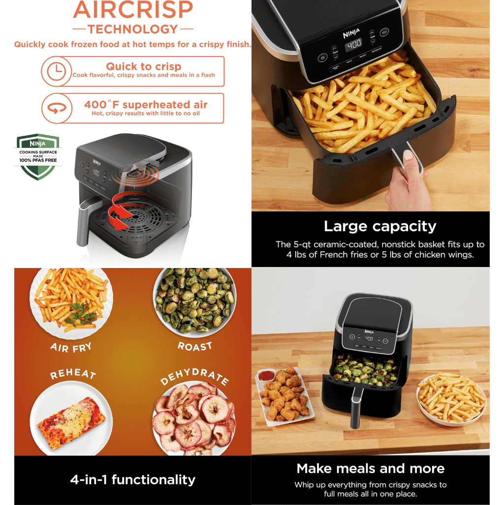 Ninja 4-in-1 Pro Air Fry for Chicken